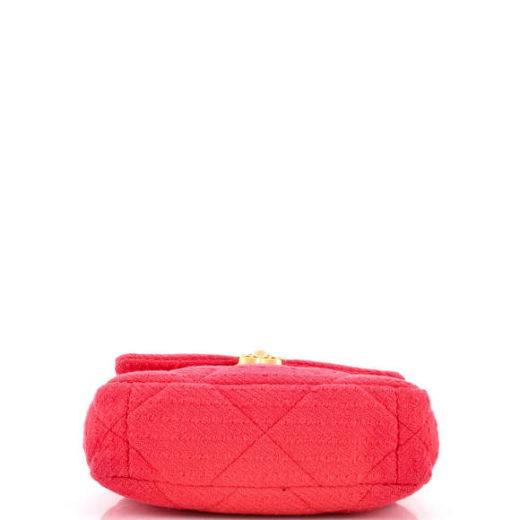 Chanel Medium 19 Flap Bag Quilted Tweed - Picture 4 of 5